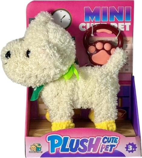 Interactive Plush Puppy on a Leash