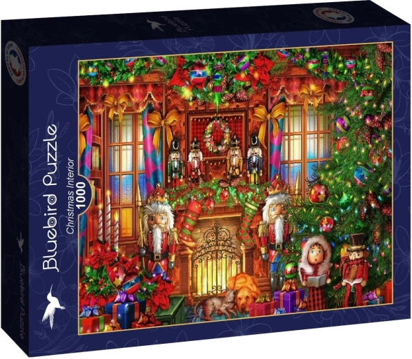 Bluebird puzzle Christmas Interior Decorations 1000 pieces