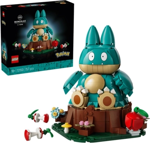 LEGO Pokémon Munchlax – kollektsioneeritav kokkupandav mudel