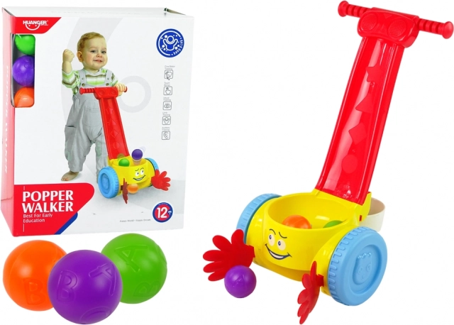 Push ball collector for kids
