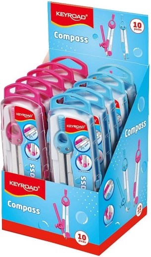 KEYROAD Jelly Bean sirkelkomplekt karbis, komplekt täpsete ringide joonistamiseks