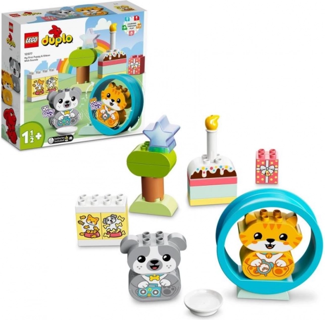 LEGO® DUPLO® 10977 Minu esimene kutsikas ja kassipoeg helidega