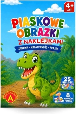 Dinosauruste liivapiltide meisterdamiskomplekt