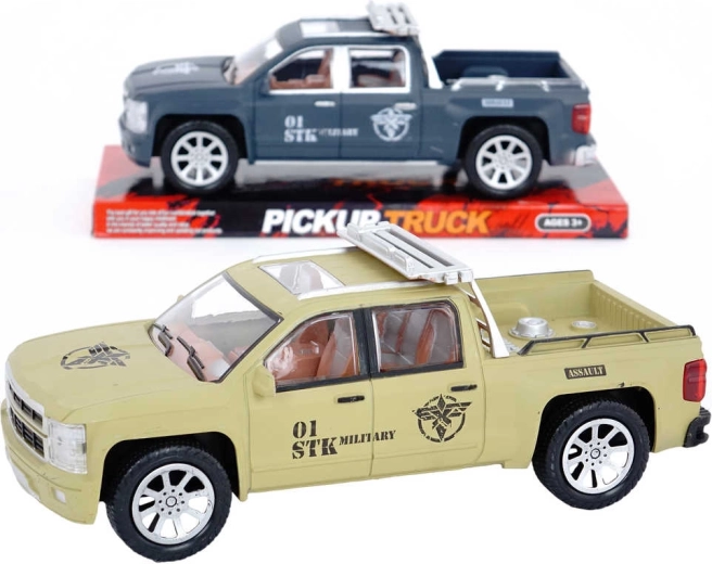 Plastist mänguauto pick-up hoorattaveoga 26 cm - 1 tk