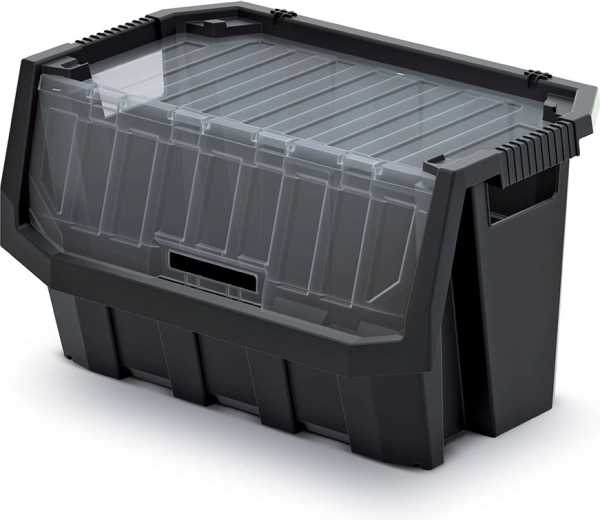 Plastist hoiukast Truck Max Plus 26 l läbipaistva kaanega