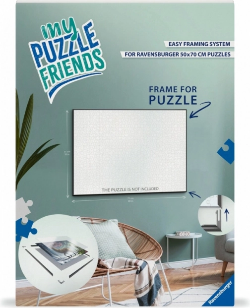 Pusleraam RAVENSBURGER My Puzzle Friends 70 × 50 cm – must