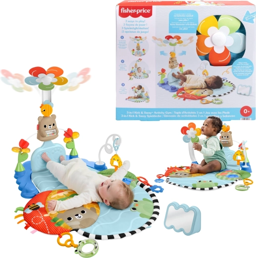 Fisher-Price hariv sensoorne mängutekk 3in1 „Löö ja keeruta“