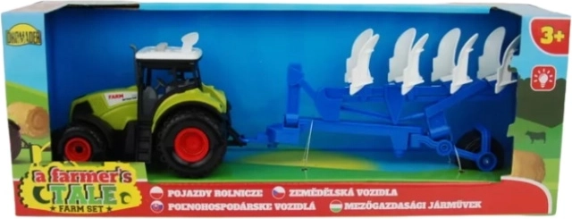 Children's Tractor with Trailer