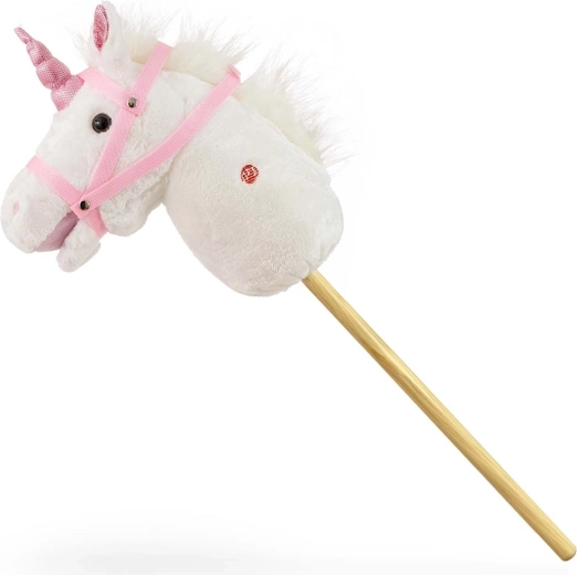 Pulgahobune (ükssarvik) pulgal Milly Mally valge – 1 tk