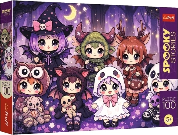 Puzzle SpookyStories: leśna drużyna czarów (100 tükki)