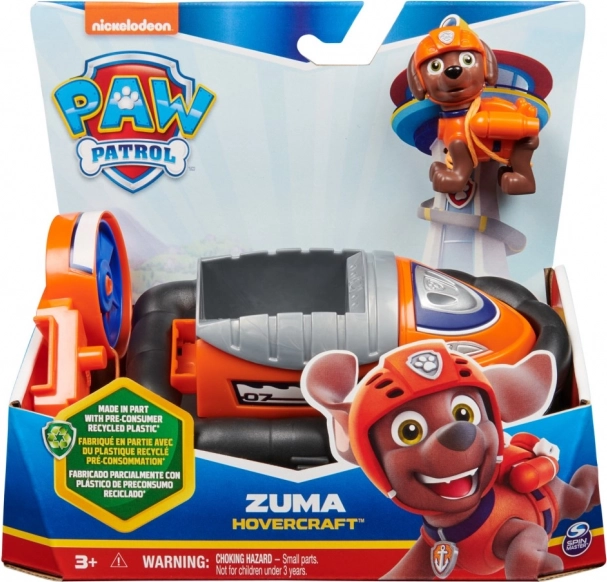 Paw Patrol Zuma – figuur koos ökohõljukiga 2-ühes