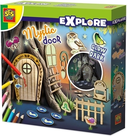 SES mystical wooden doors that glow in the dark