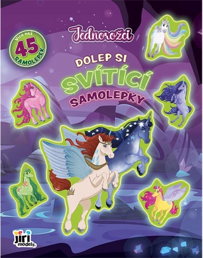 Finish the Glow-in-the-Dark Stickers: Unicorns