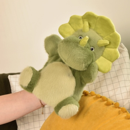 Histoire d'Ours plüüsist käpiknukk dinosaurus roheline 24 cm