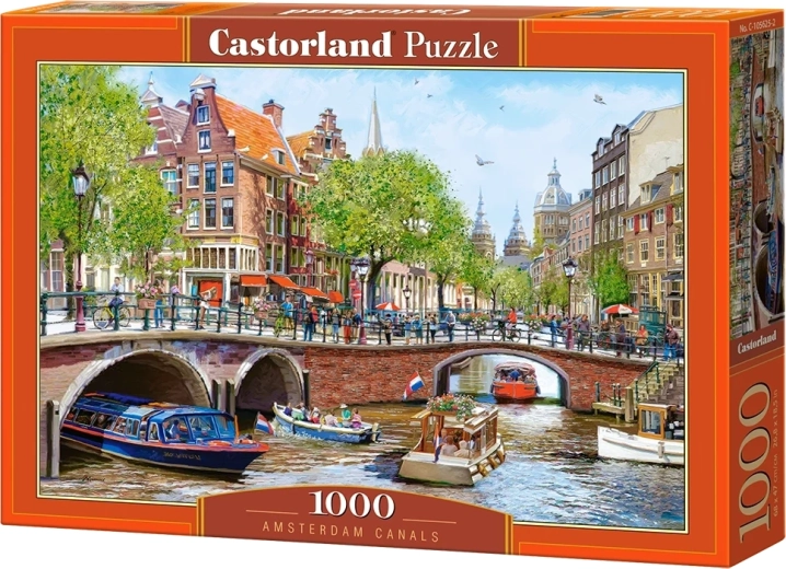 Castorland Amsterdam Canals Puzzle, 1000 Pieces