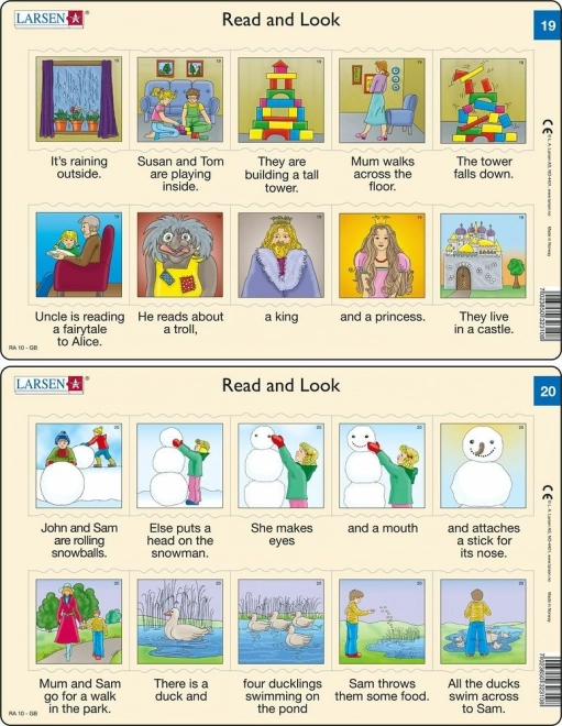 Pusle Inglise keel – lühitekstid, 10 tükki