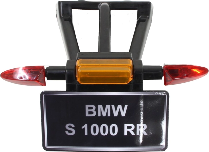 Jamara BMW S1000RR laste elektrimootorratta numbrimärgihoidik koos suunatulega