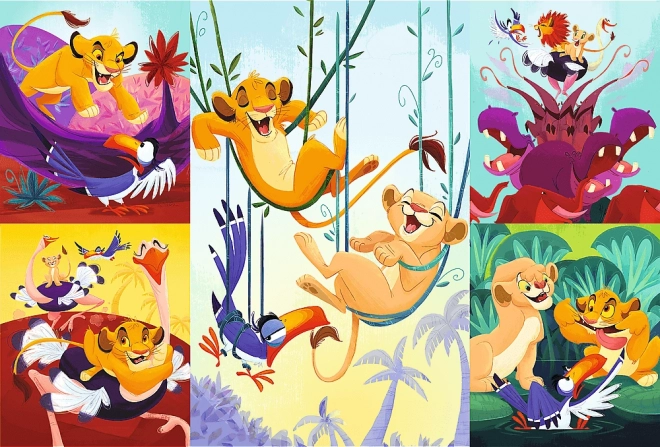 Pusle 100 tükki DISNEY LÕVIKUNINGAS
