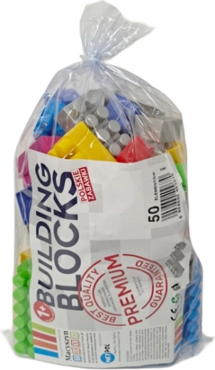 Premium ehitusklotsid 50 tk