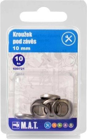 Distantssõrmused uksehingede alla 10 mm (10 tk)