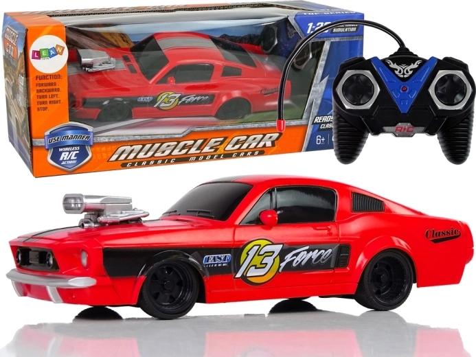 Remote Control Sports Car 1:20 Red Pilot