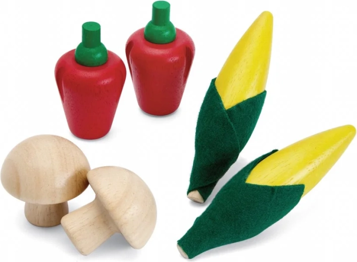 PlanToys värske köögivilja komplekt D