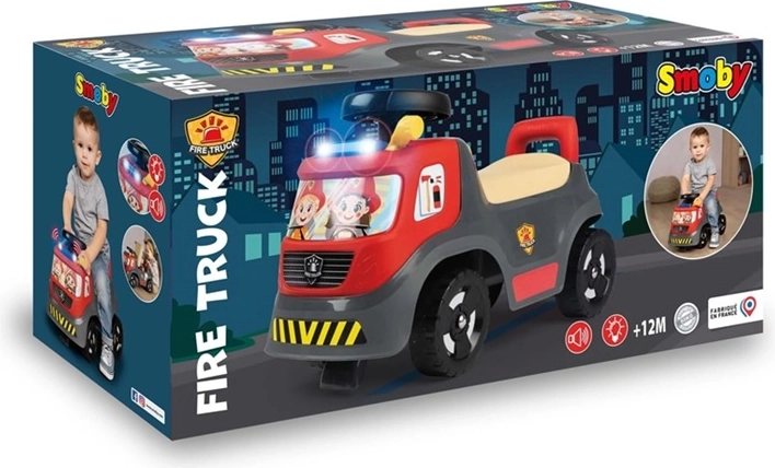 Smoby tuletõrjeauto lükatav sõiduk