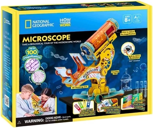CubicFun National Geographic 3D pusle mikroskoop