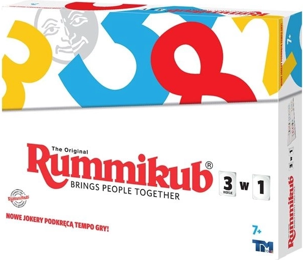 TMT Rummikub 3v1 seltskonnamäng