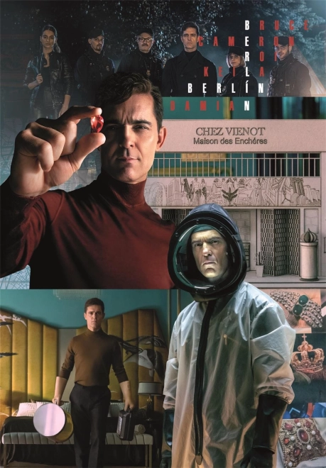 Puzzle 1000 pieces LA CASA DE PAPEL Berlin – the Boss