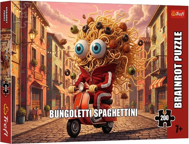 Trefl Puzzle BrainRots bungoletti spaghettini 200 tükki