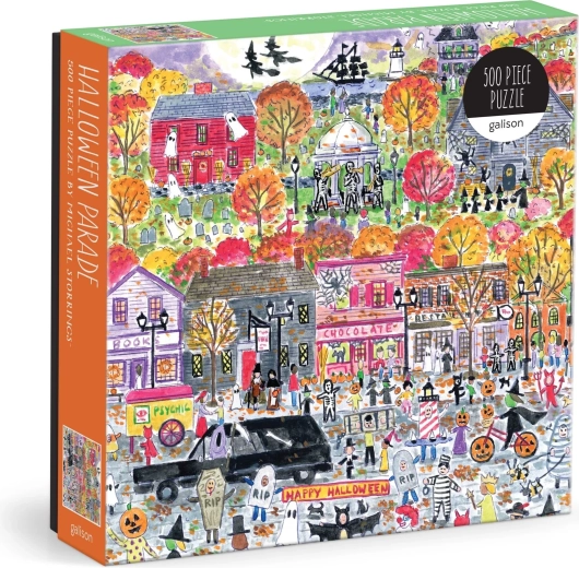 Square Puzzle Halloween Parade 500 Pieces GALISON