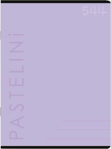 Vihik A5 Pastelini, lilla, jooneline