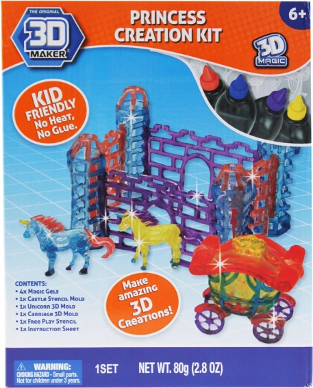 3D MagiDeluxe creative kit for making 3D creations without glue