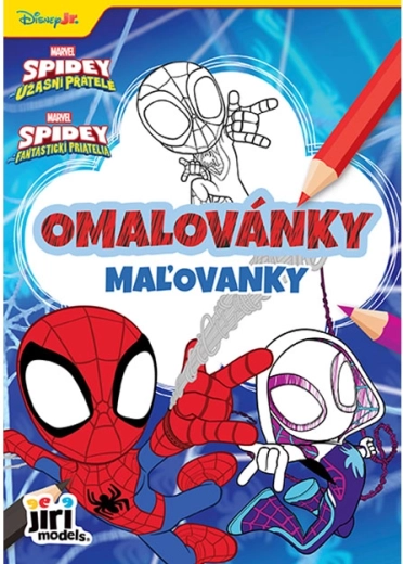 Värviraamat A5 Spidey