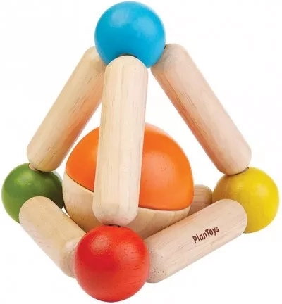 PlanToys vormitav kõristi triangle