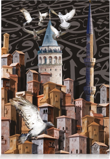 Puzzle Star Galata torni lummus 500 tükki