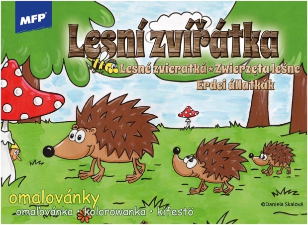 Värviraamatud Metsloomad