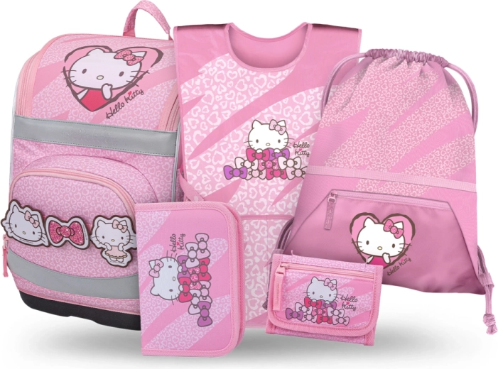 Baagl koolikomplekt 5 Zippy Plus Hello Kitty sweet leopard