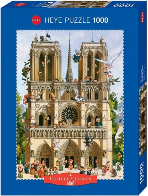 Puzzle 1000 tükki – Viva Notre Dame (HEYE, Loup)