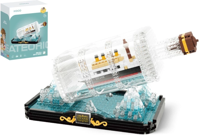 KOCO ehitusklotsid: Titanic pudelis