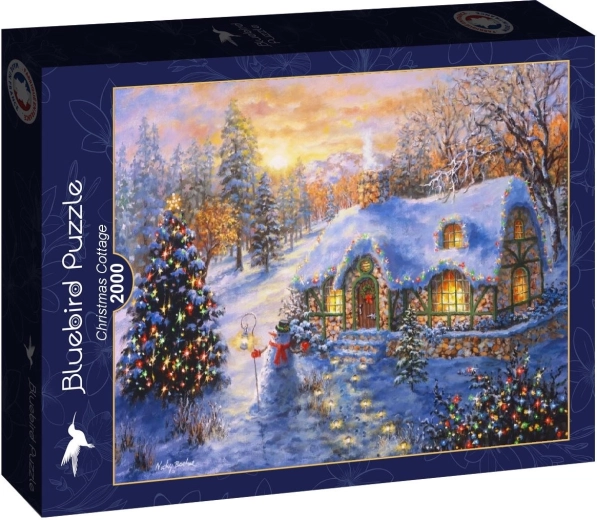 Bluebird puzzle Jõulumajake 2000 tükki