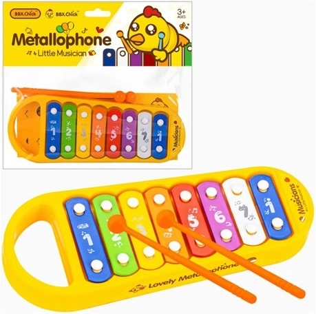 Laste metallofon 8 tooniga
