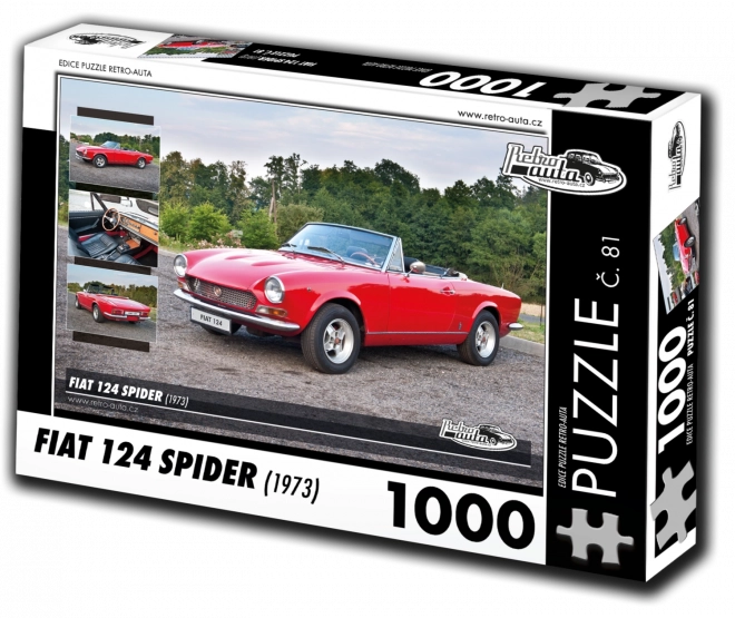 Pusle Retroautod Fiat 124 Spider (1973) – 1000 tükki