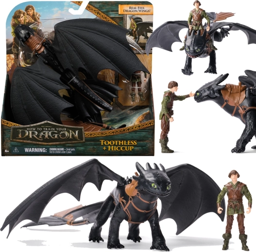 Outlet-lohefiguur „Draakonid: Hambutu” liikuvate tiibadega, 33 cm – ratsanikufiguur puudub
