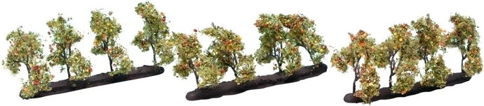 Noch apple trees with fruit 3.5 cm (12 pcs)