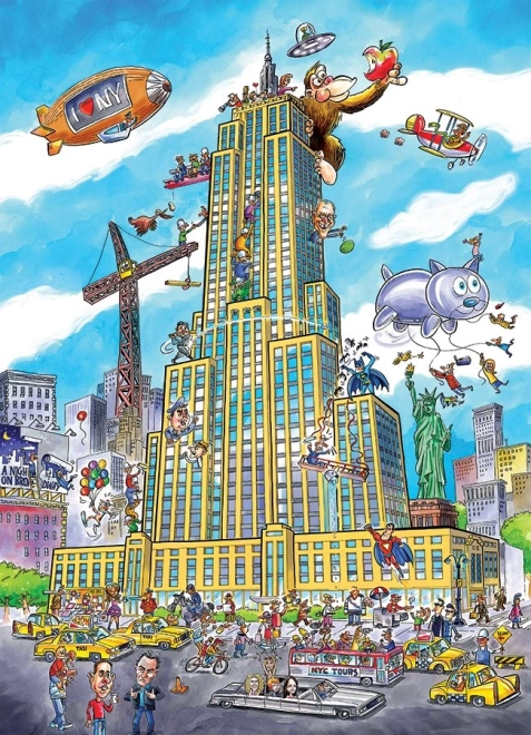 Pusle DoodleTown: Empire State 1000 tükki