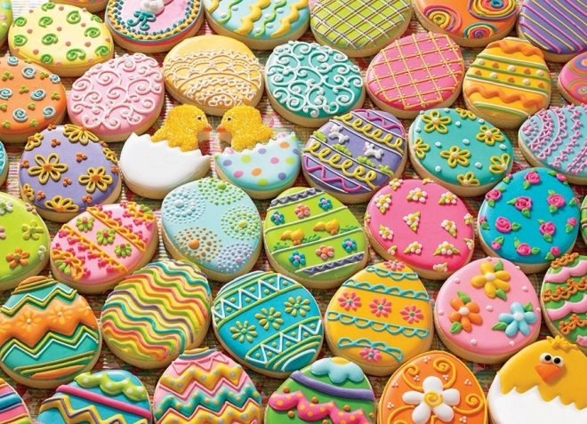 Puzzle Easter cookies 500 pieces cobble hill
