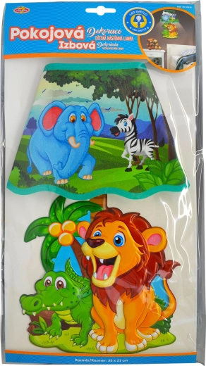 Kids 3D Wall Lamp Safari