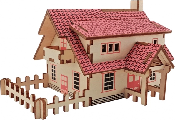 WOODCRAFT puidust 3D pusle rantšo